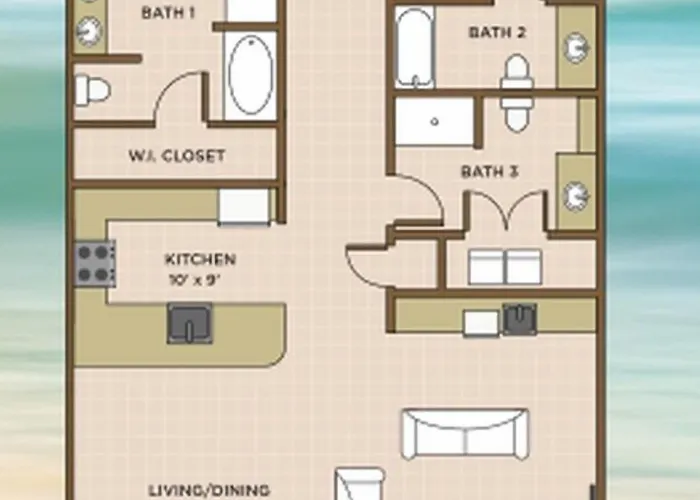 Apartment Phoenix Gulf Towers 1506 *